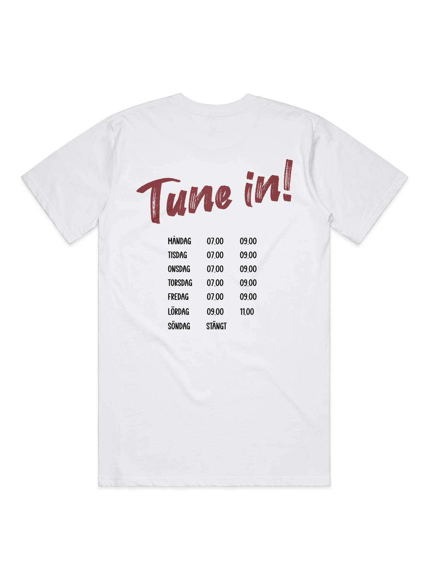 Relaxed-fit Tune-in T-shirt
