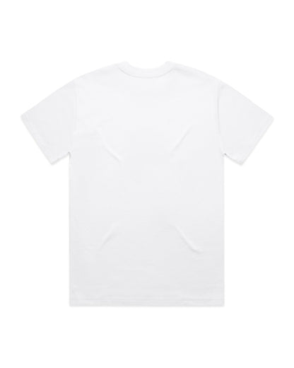 Oversized FM Monogram T-shirt - White - Baksida