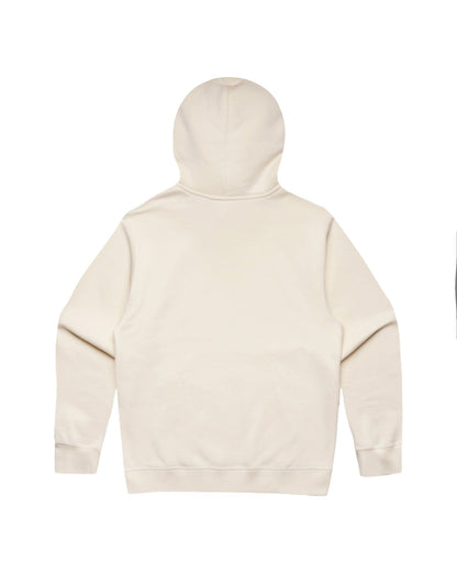 Relaxed-fit FM Hoodie - Ecru - Baksida