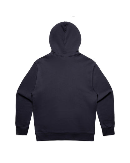Relaxed-fit FM Monogram Hoodie - Ink Blue - Baksida
