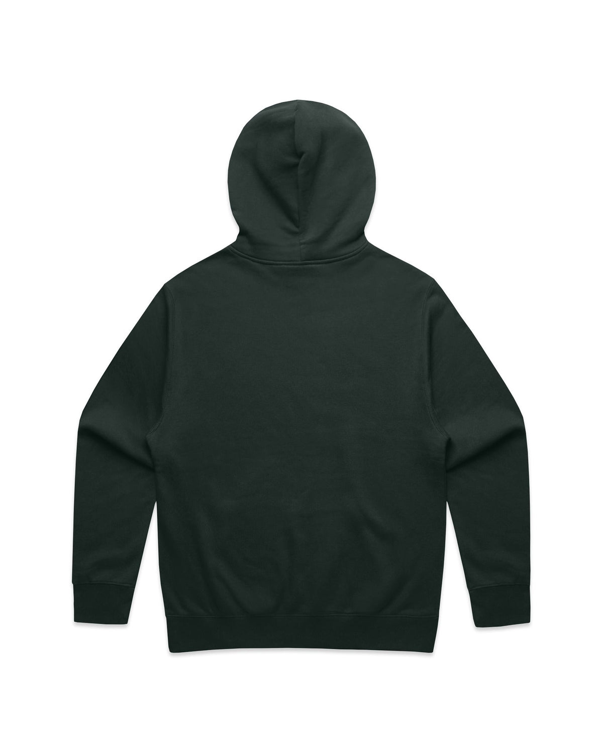 Relaxed-fit FM Hoodie - Pine Green - Baksida
