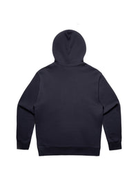 Relaxed-fit FM Hoodie Ink Blue, guld logga — bild 2