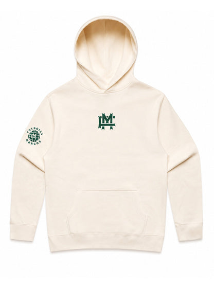 Relaxed Fit FM Hoodie Ecru
