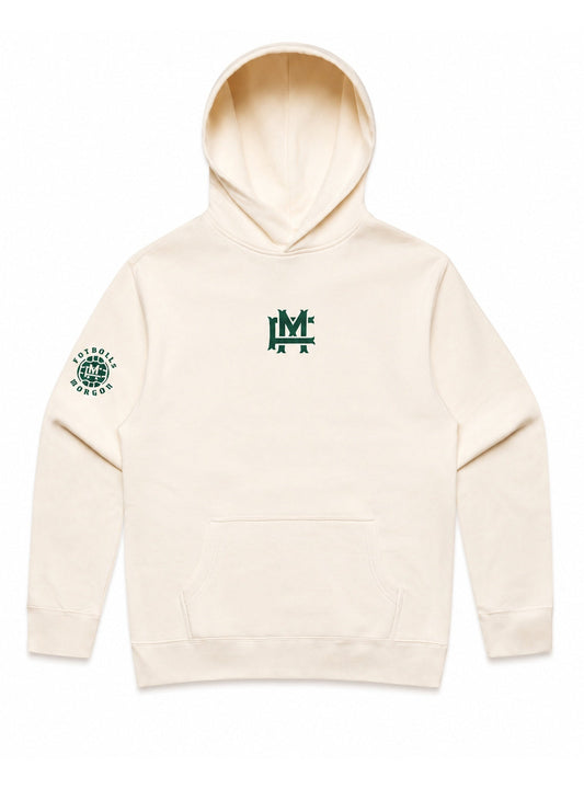 Relaxed Fit FM Hoodie Ecru