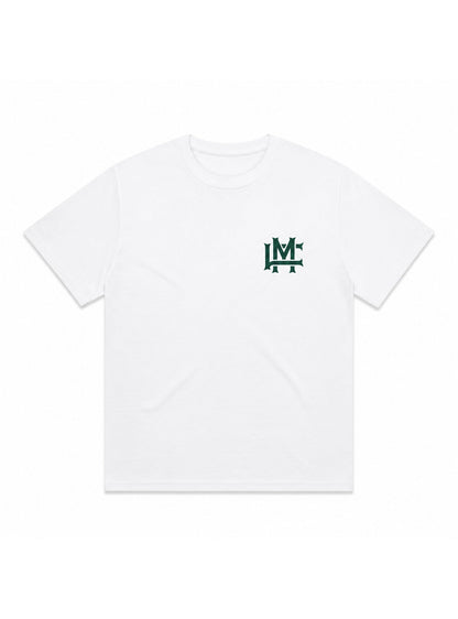 Oversized FM T-shirt Vit