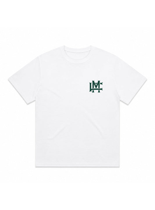 Oversized FM T-shirt Vit