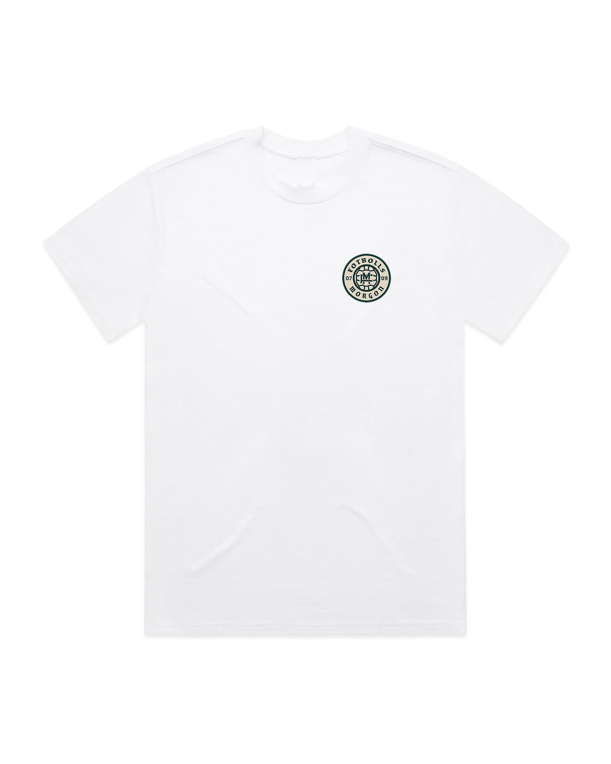 Oversized FM T-shirt - White - Framsida