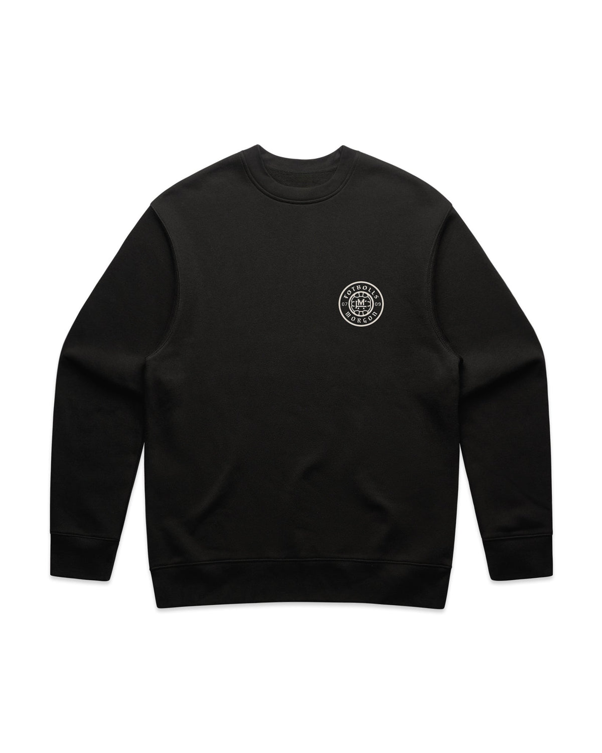 Relaxed-fit FM Sweatshirt - Black - Framsida