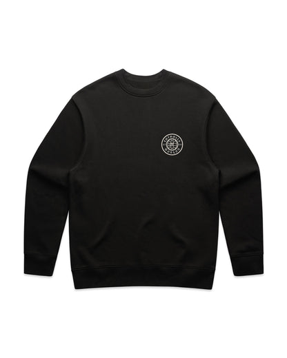 Relaxed-fit FM Sweatshirt - Black - Framsida