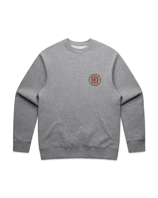 Relaxed-fit FM Röd Sweatshirt - Grey - Framsida