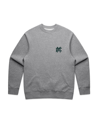 Relaxed-fit FM Monogram Sweatshirt - Grey - Framsida