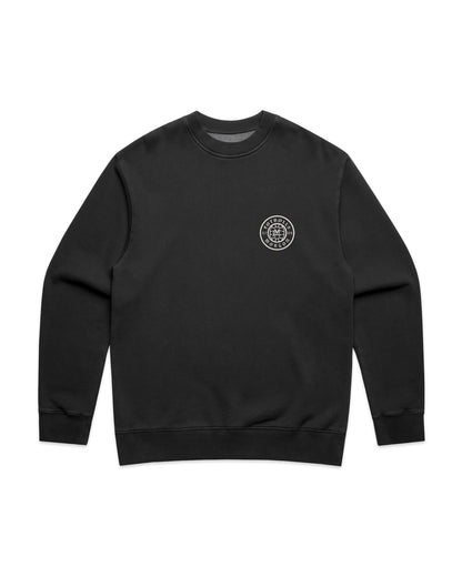 Relaxed-fit FM Sweatshirt Faded - Faded Black - Framsida