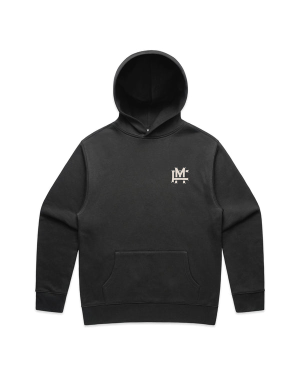 Relaxed-fit FM Monogram Hoodie Faded