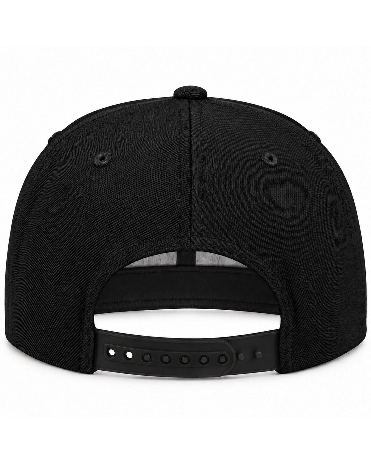 FM Monogram Snapback - Black - Baksida