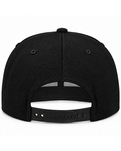 FM Monogram Snapback - Black - Baksida