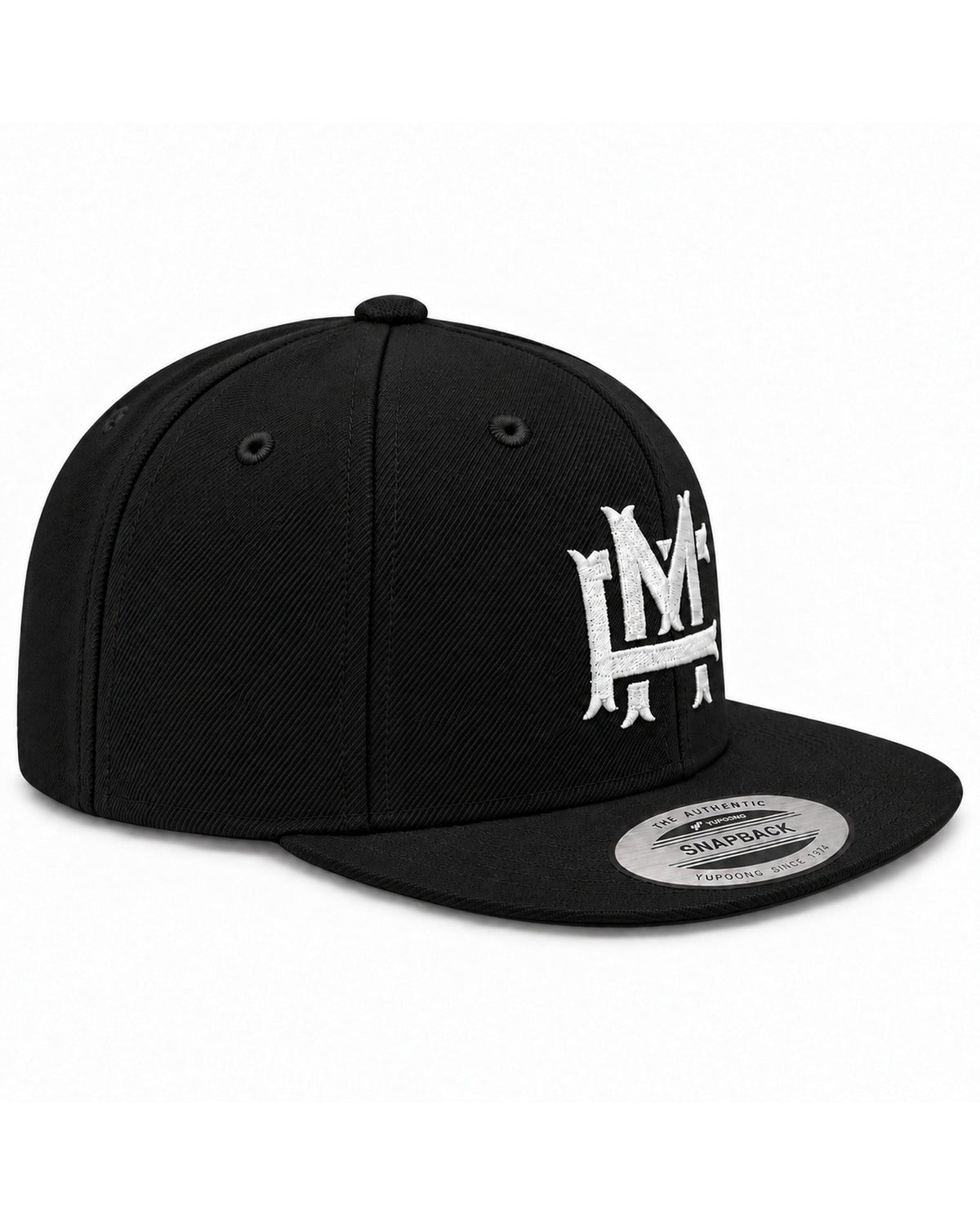 FM Monogram Snapback - Black - Sida