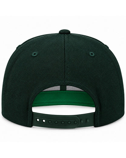 FM Monogram Snapback - Spruce - Baksida