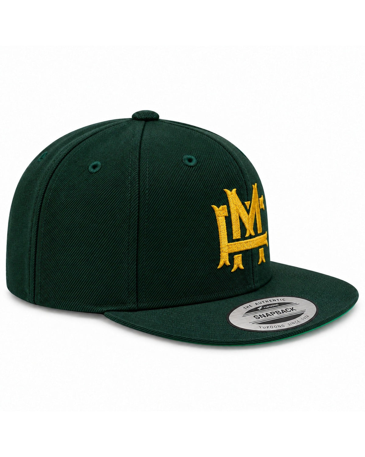 FM Monogram Snapback - Spruce - Sida