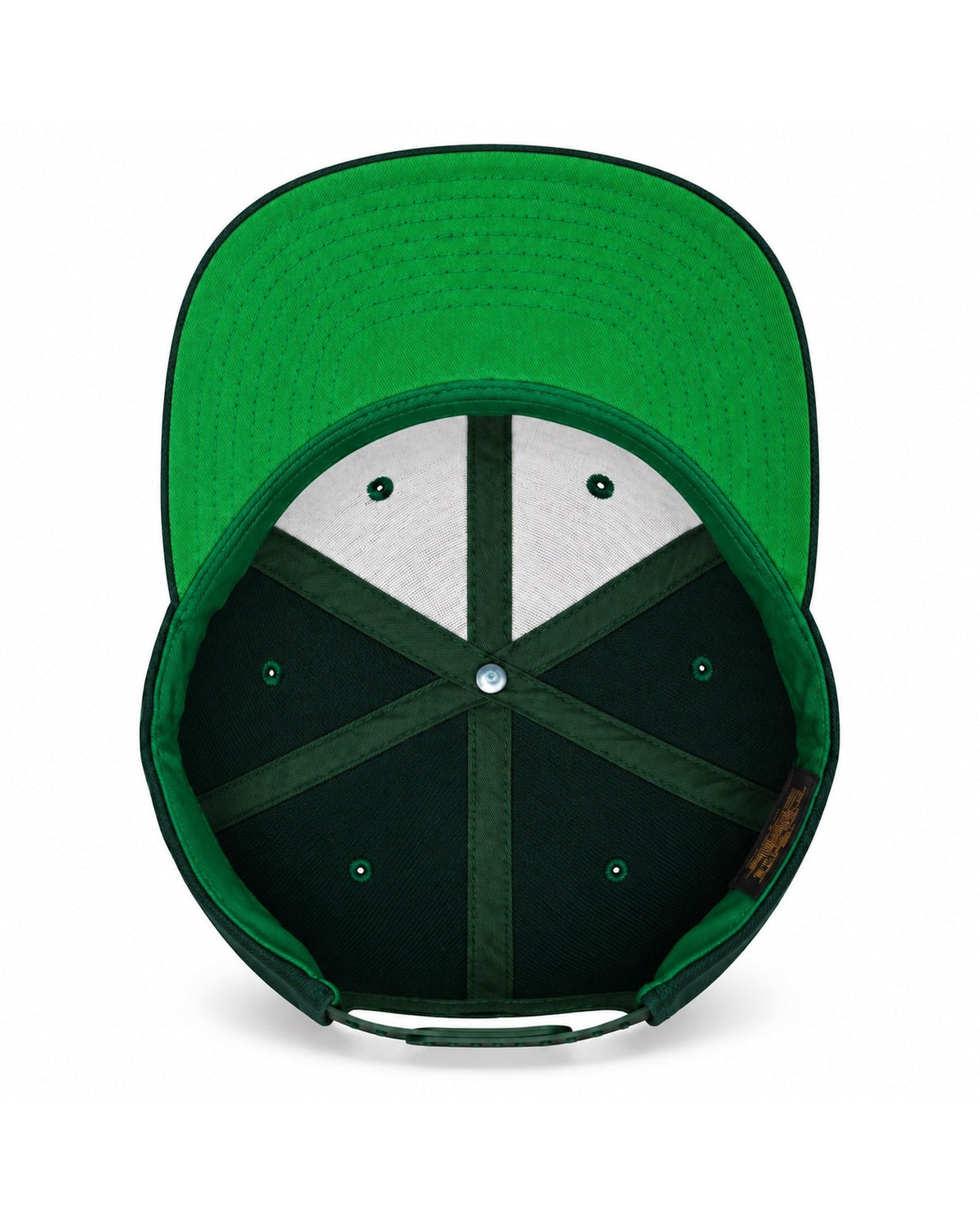 FM Monogram Snapback - Spruce - Undersida